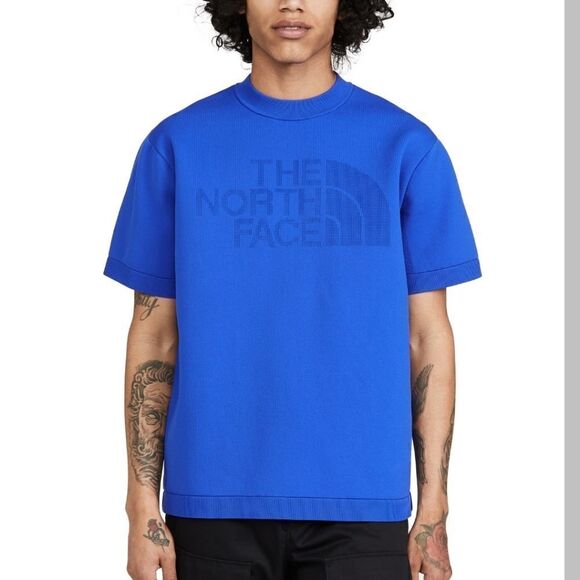 The North Face Black Series Engineered Knit T-shirt In Tnf Blue - Picture 1 of 8